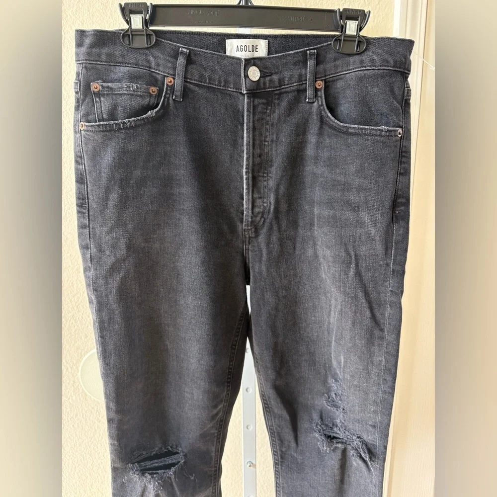 NWOT - Agolde Nico High Rise Slim in Cassette - Size 30 - Picture 7 of 7